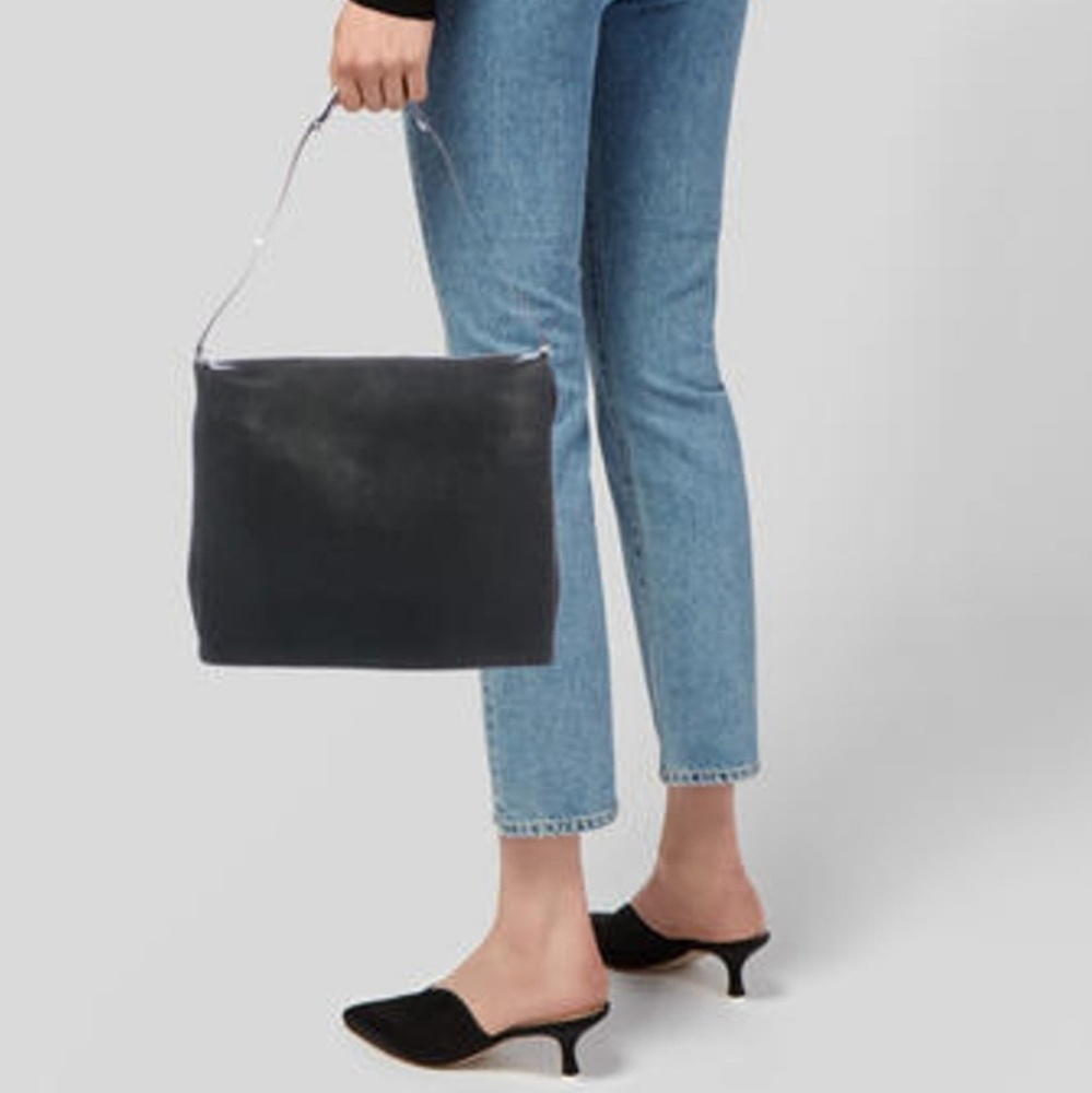 Authentic Gucci Leather Flap Shoulder Bag